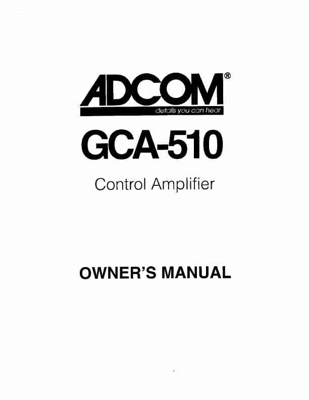 Adcom Stereo Amplifier GCA-510-page_pdf